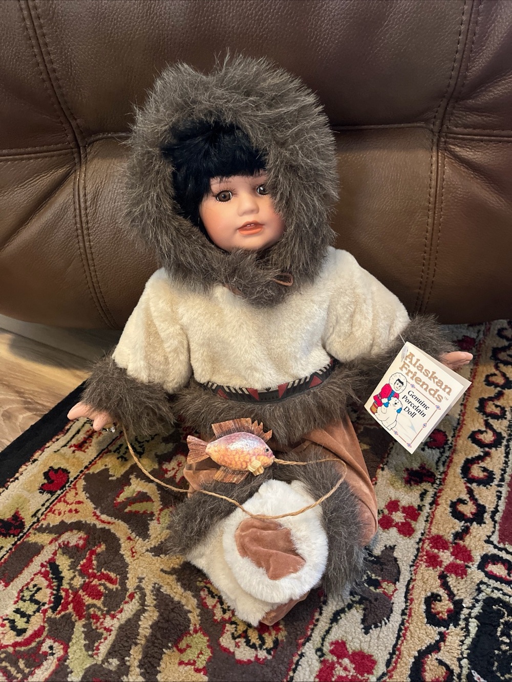 Alaskan Friends Genuine Porcelain Doll